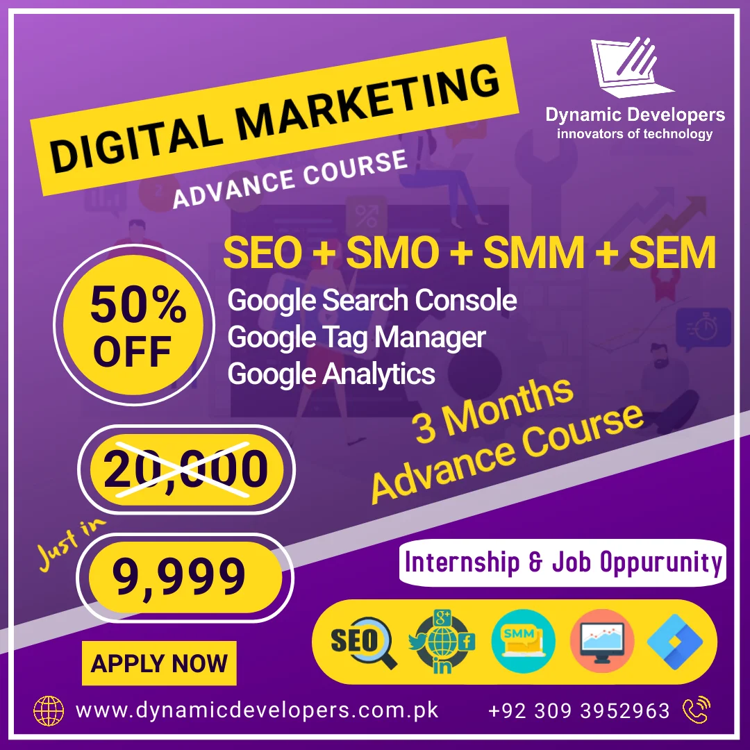 SEO and Digital Marketing Course